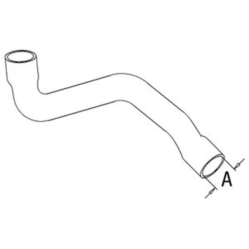 Lower Radiator Hose Fits 5000 5200 6600C 7000 7200 7600C D0NN8286A D0NN8286A-A