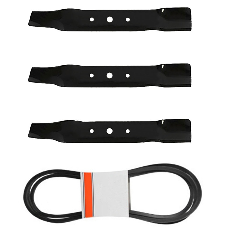 Mower Blades Belt Deck Maintenance Kit for Scotts L2048 and L2548 48″