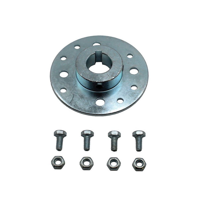 Go Kart Brake Drum Mini Hub Sprocket Mount 1″ Bore for 1″ Axle With Hardware