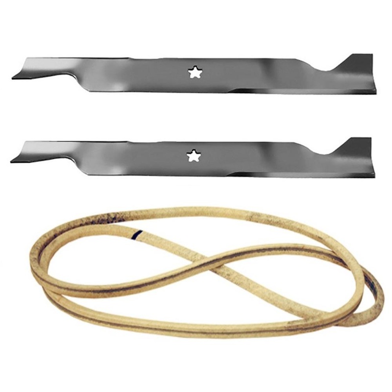 Fits Ariens Fits AYP 46″ Deck Belt and Blade Kit 21546611 21546607 405380 405143