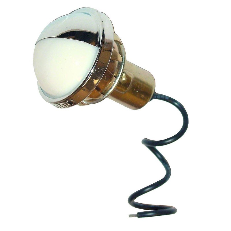 Shift Quadrant Light – 12V Chrome Round Fits International 766 766 1066 1066