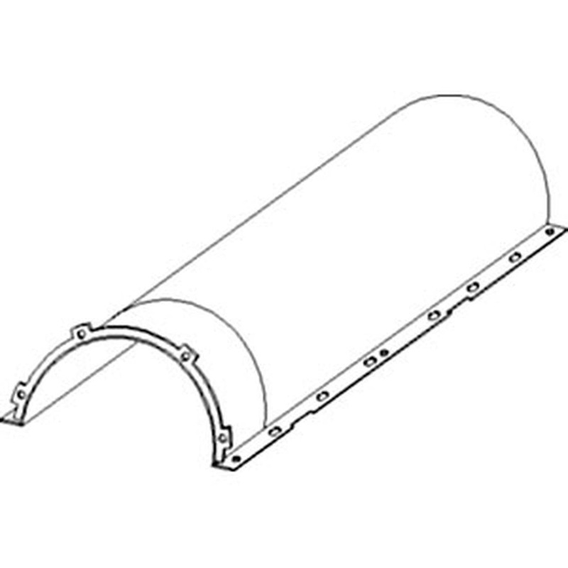 Trough Tube – Lower Auger Fits Case IH 1660 1688 1680 2166 2188 2144 2388 1666