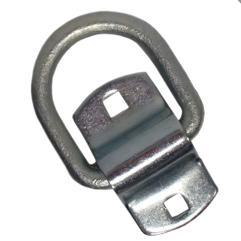 Replacement 1/2″ Bolt-on D-Ring & Clip For Farm Equipment ATVs Utility Trailers