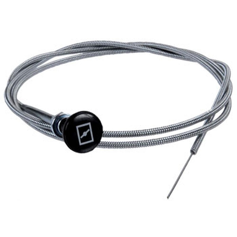237 Universal Rotary Push Pull Choke Throttle Cable 63″ Long, Inner 60″ Conduit