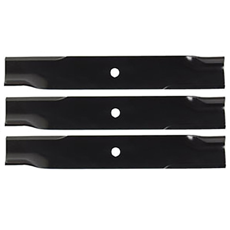 48″ Rotary 3373 Lawn Mower Blade Set (3 Blades) 5/8″ CH Fits Bunton PL4055