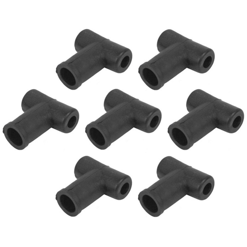 Set of Seven (7) Fuel Line T Boots Fits John Deere 300 350 400 440 450 480 544