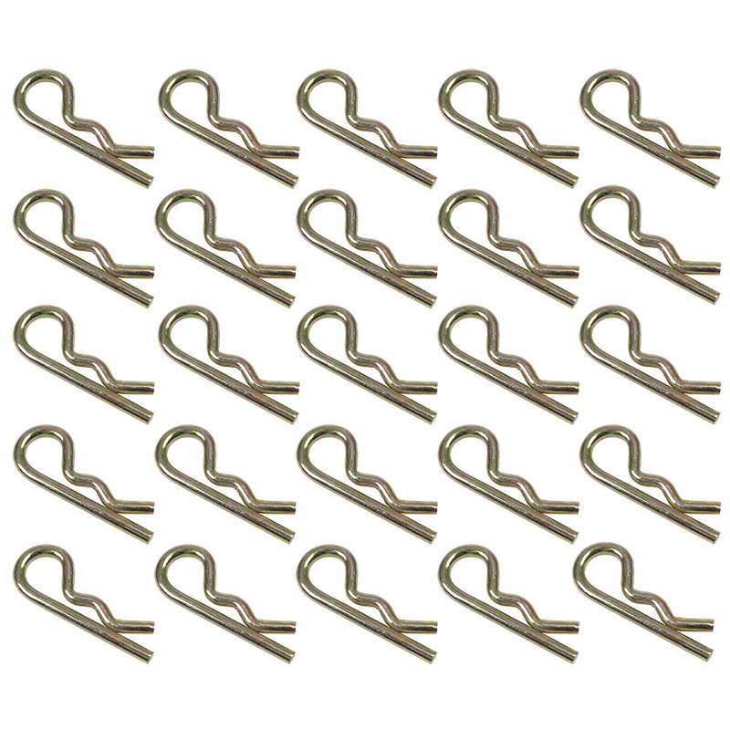 (25) HP2 Tractor Attachment Hair Pin Clip 1/4″ X 4-3/8″