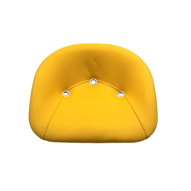 Yellow Padded Pan Seat Fits John Deere Lawn and Garden Tractors TS1200