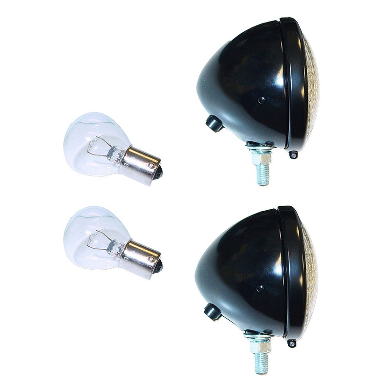 Head Light Pair 6V/12V Fits John Deere A B D G H LA M MT 40 420 80 820 830 50 60