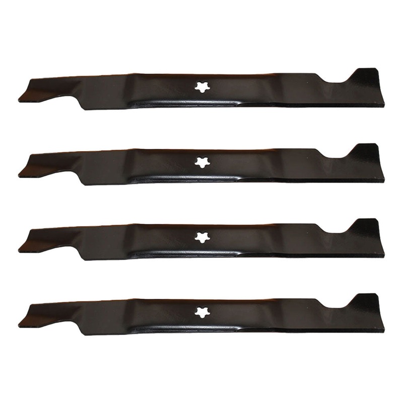 Set of (4) Mower Blades Fits Craftsman Fits Husqvarna 46″ Deck 405380 53240