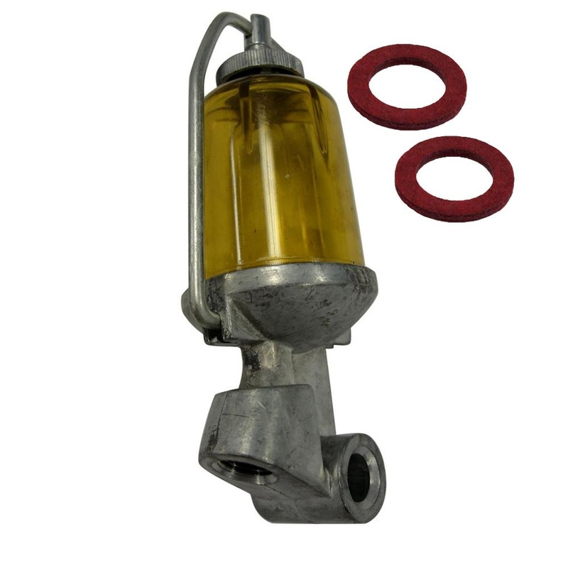 Fuel Filter Sediment Bowl Assembly & Gaskets Fits Ford 541 621 801 861 2120 4000