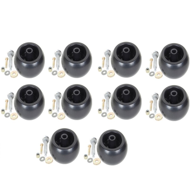 Set of 10 Scalp Wheel Kits With Hardware Fits Exmark Lazer Z 116-9981