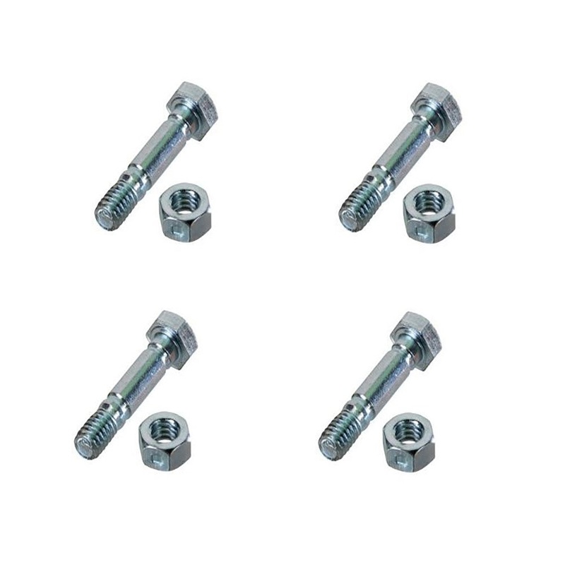 Five Fits MTD Shear Pins with Nuts 710-0890 Snow Blowers