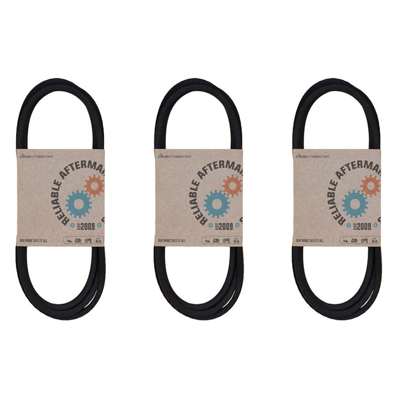 Mower Deck Belt Fits Craftsman 42″ Riding Lawn # 144959 (Set of 3) 1/2″ x 95″