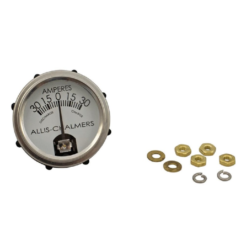 AMP GAUGE D1 D12 D14 D17 D15 D19 D21 B C CA G WC WD 190XT Fits Allis CHALMERS