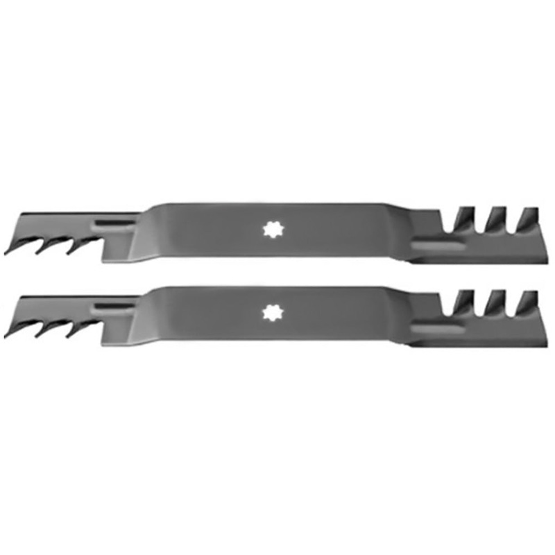 (2) Copperhead Mulching Blades Fits John Deere 42″ 102 115 125 135 Riding Mower