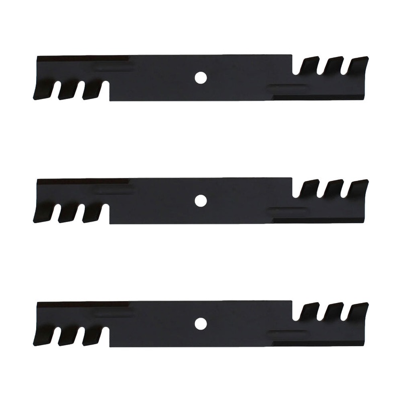 Set of 3 Mulcher Blades Fits Rotary 11556 Fits Dixie Chopper 30227-52X