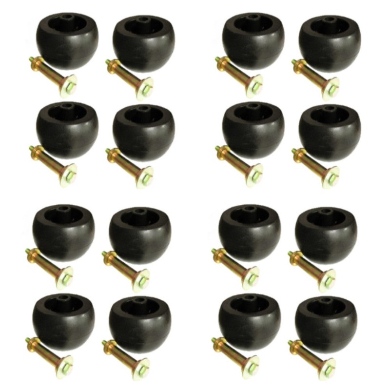 Sixteen (16) Deck Wheel Kits Fits Exmark Fits Toro Fits Husqvarna Fits Bad Boy