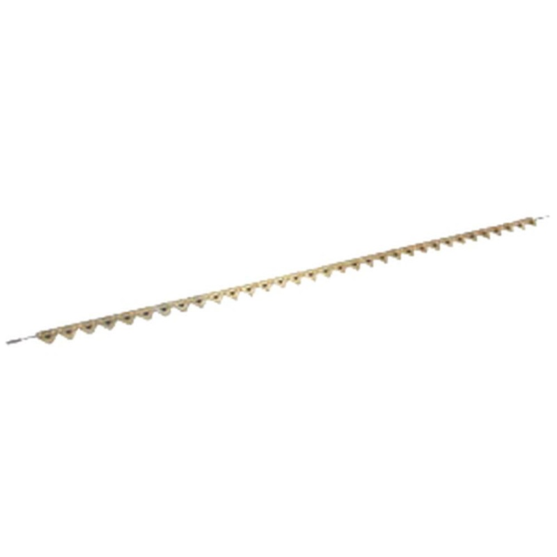 A-AH213829-AI 9, Chrome 11ga Coarse Serrated, Bolt-On, Mid-Segment