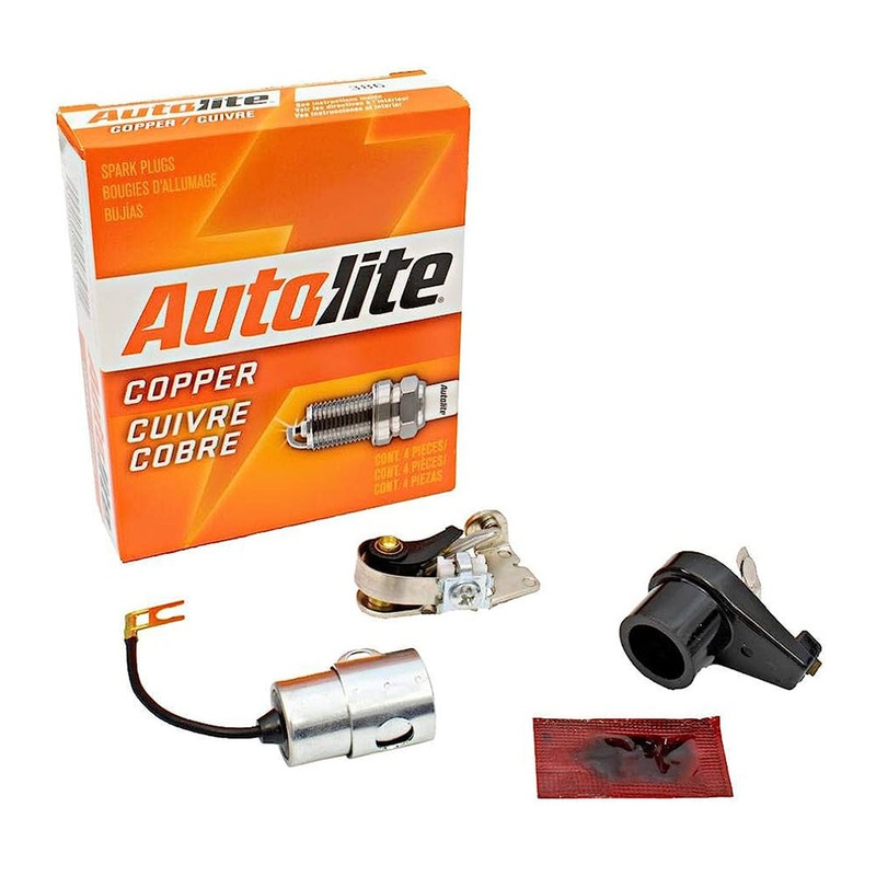 ITKMF35 Ignition Tune-Up Kit w/Plugs Fits Massey Ferguson