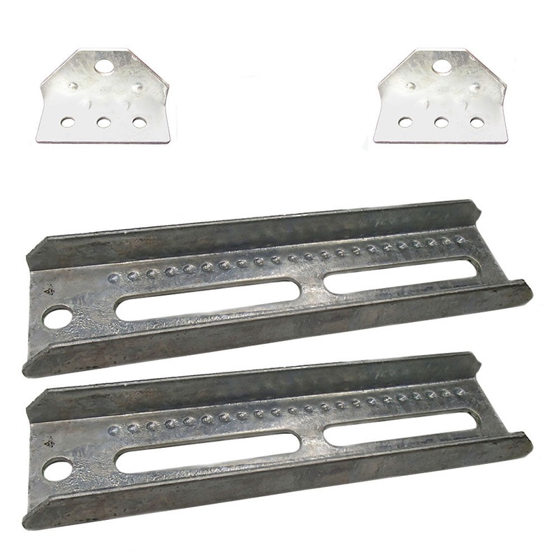 Two 10″ Bunk Bolster Swivel Brackets for EZ Loader & Venture Boat Trailer