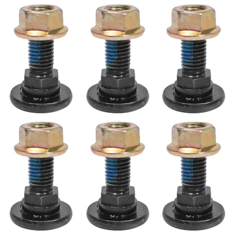 6 Pack Blade Bolt & Nut Kit Fits John Deere Mower Conditioner AE71254