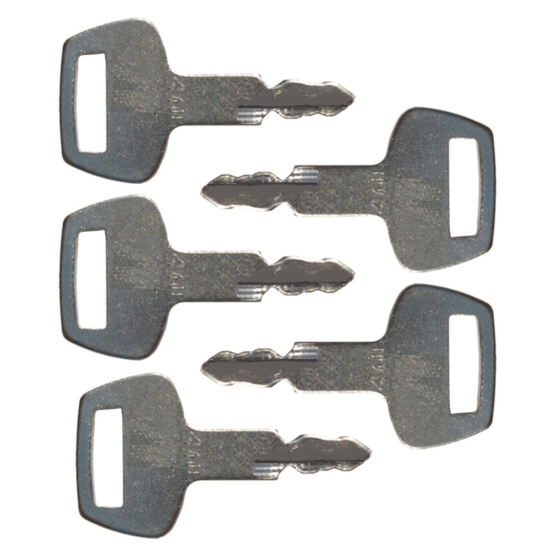 HD62 Pack of 5 Keys for Sunward Excavator Models 70 90