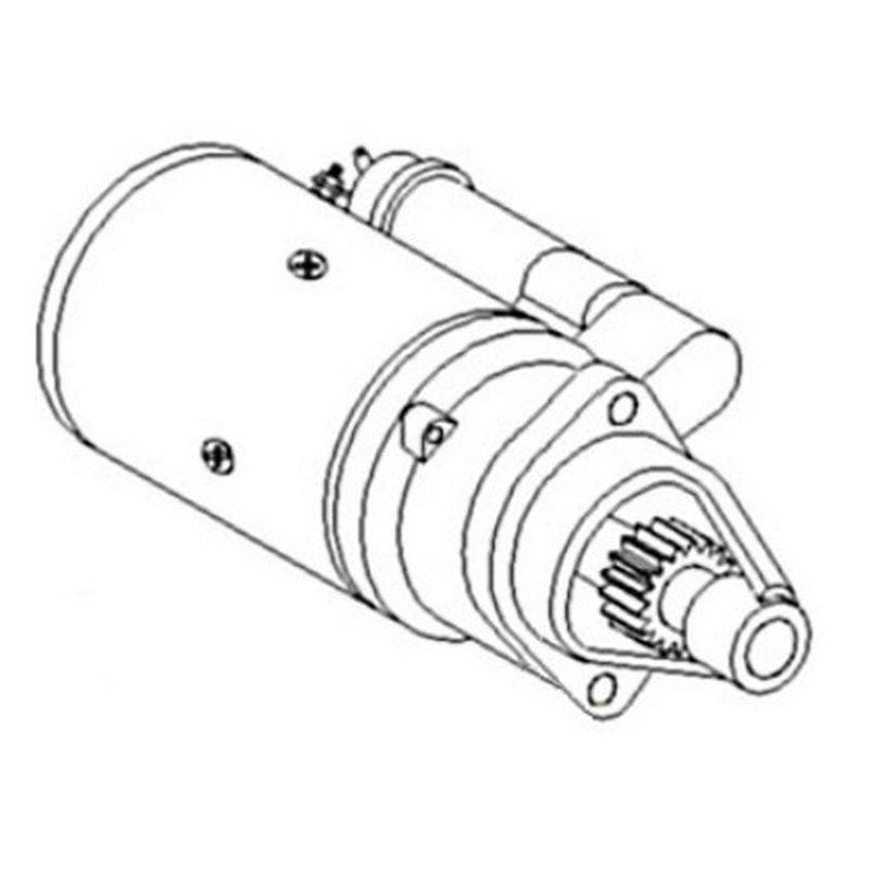 1G772-63012 Starter Fits Kubota M105 M108 M108SH M6800S M8200 M9000 ++ Tractors