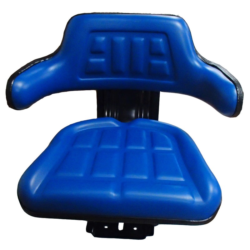 Blue Waffle Suspension Seat Fits Ford/New Holland 6600 6610 7000 7600 7610