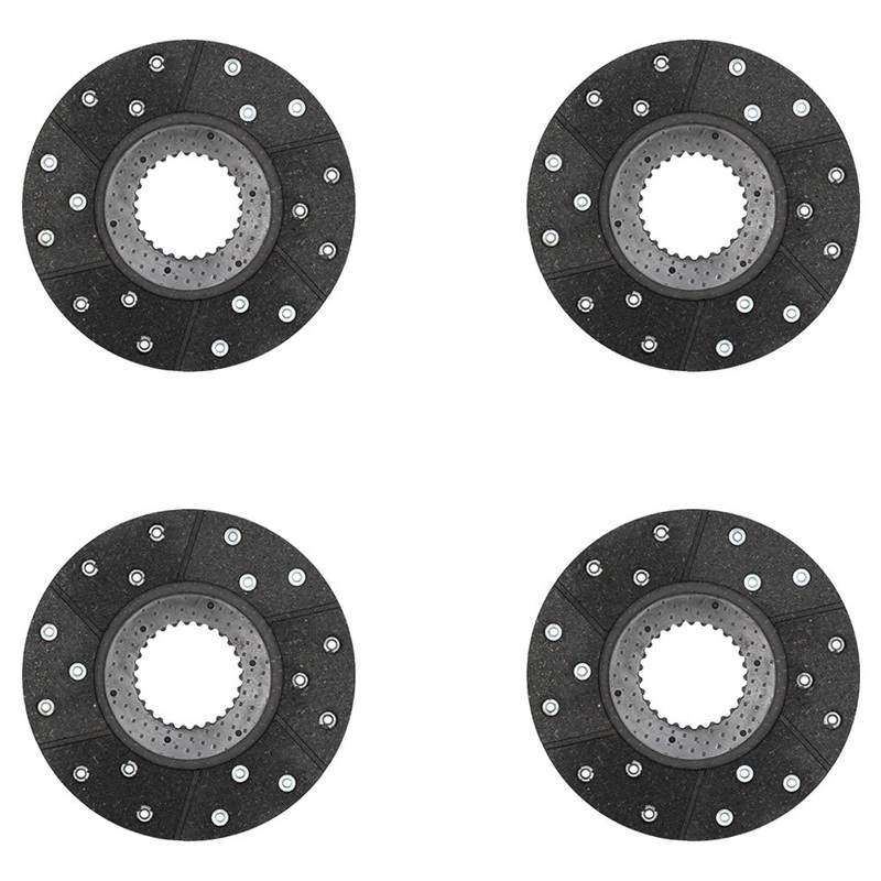 1021314M92 Fits Massey Ferguson Set of 4 Brake Discs 65 85 88 135 150 165 17