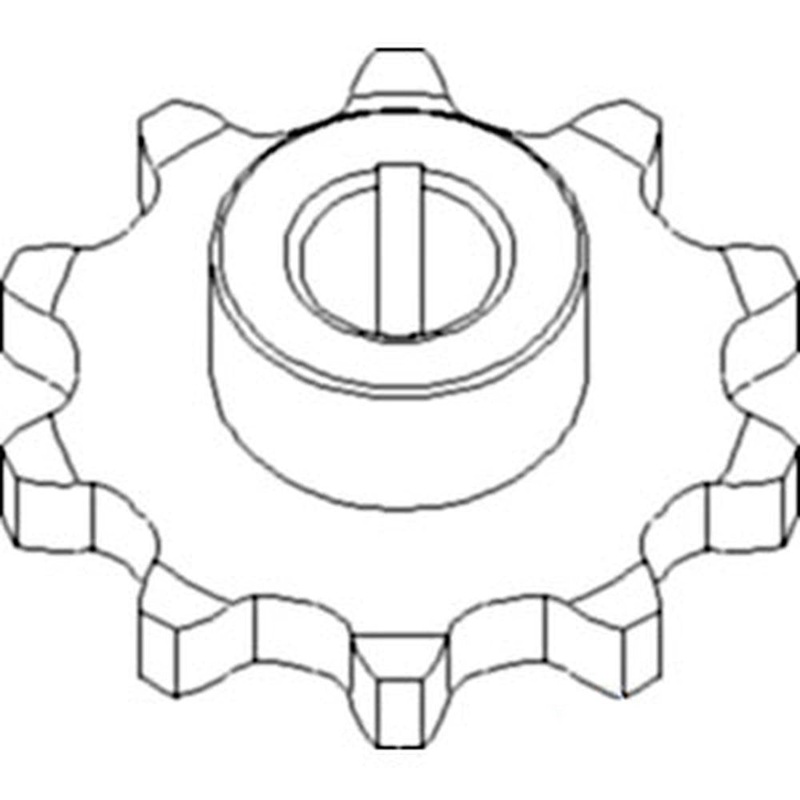 Clean Grain Elevator Chain Sprocket Fits 9770STS 9870STS COH60-0166 H228385