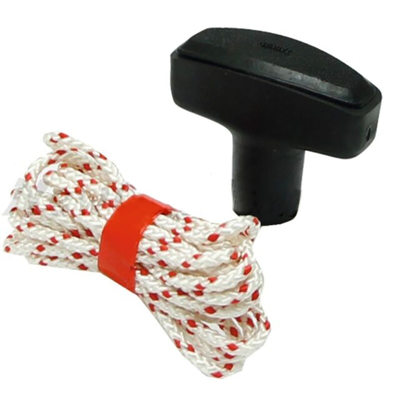 Rubber Starter Handle w/ 84″ Rope 5042 5042B 5042D 5042H 5042K Fits B&S